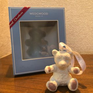 ウェッジウッド(WEDGWOOD)の【新品未使用】WEDGWOOD ウェッジウッド  ピンクテディベア　2019(置物)