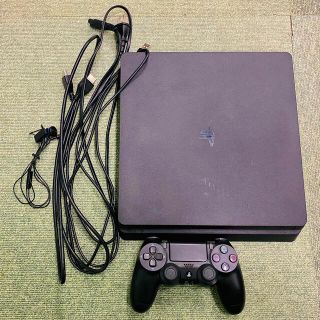 プレイステーション4(PlayStation4)の値下げしました。4月購入！【超美品】PS4 500GB 本体（箱なし）(家庭用ゲーム機本体)