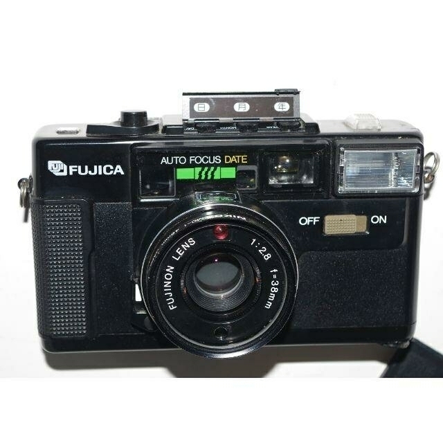 コンパクトフィルムカメラ FUJICA AUTOー7DATEの コンパクトフィルムカメラ FUJICA AUTOー7DATEの