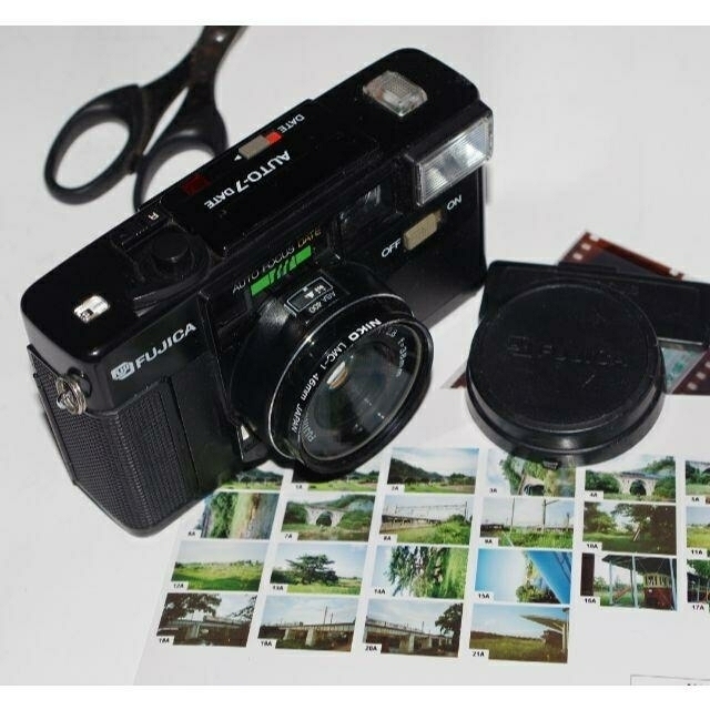 コンパクトフィルムカメラ ＦＵＪＩＣＡ ＡＵＴＯー７ＤＡＴＥの通販