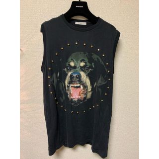 ジバンシィ(GIVENCHY)のGIVENCHY ロットワイラー　ノースリーブ　鑑定済み(Tシャツ/カットソー(半袖/袖なし))