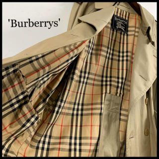 バーバリー(BURBERRY)のBURBERRY バーバリー トレンチコート カーキ メンズ 袖・腰ベルト完備(トレンチコート)