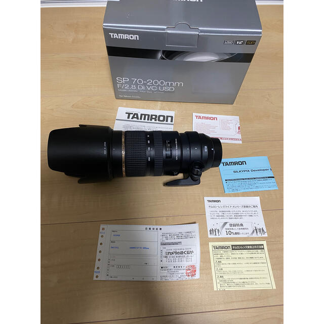 新品 TAMRON SP 70-200mm f2.8 VC USD Nikon用