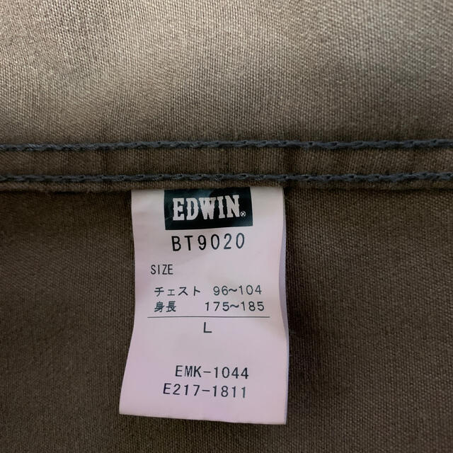 EDWIN(エドウィン)のメンズ　ジャケット　シャツ　EDWIN L メンズのトップス(Tシャツ/カットソー(七分/長袖))の商品写真