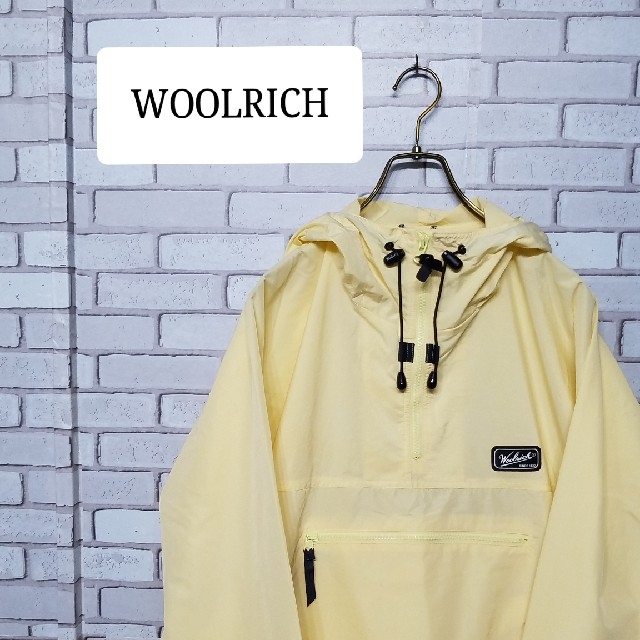 90s WOOLRICH ナイロン アノラックパーカ フーディ オーバーサイズ