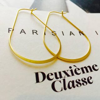 ロンハーマン(Ron Herman)の★新品 DEUXIEME CLASSE ドゥーズィエムクラス 楕円フープピアス(ピアス)