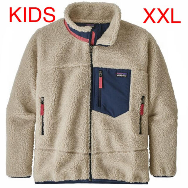 ブルゾンpatagonia フリース Kids Retro-X ネイビー XXL 新品