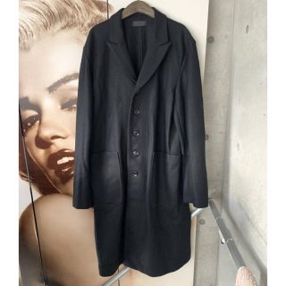 ヨウジヤマモト(Yohji Yamamoto)のS'YTE Wool 5BS Peak Chester Coat (チェスターコート)