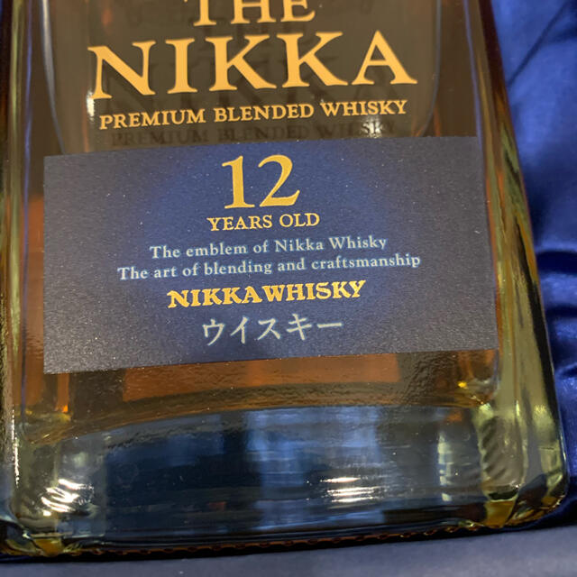 アサヒ(アサヒ)のthe nikka 12 ウイスキー　700ml 食品/飲料/酒の酒(ウイスキー)の商品写真