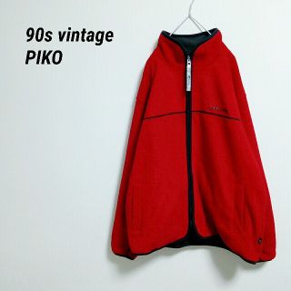 PIKO ピコ ラグラン ジップアップ フリース ジャケット