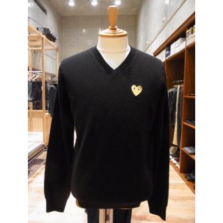 コムデギャルソン(COMME des GARCONS)の希少‼︎ PLAY COMME des GARCONS Vネック ニット(ニット/セーター)