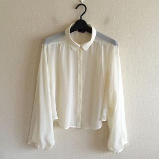 アーバンリサーチ(URBAN RESEARCH)のアーバンリサーチ♡ゆったり袖の透けシャツ(シャツ/ブラウス(長袖/七分))