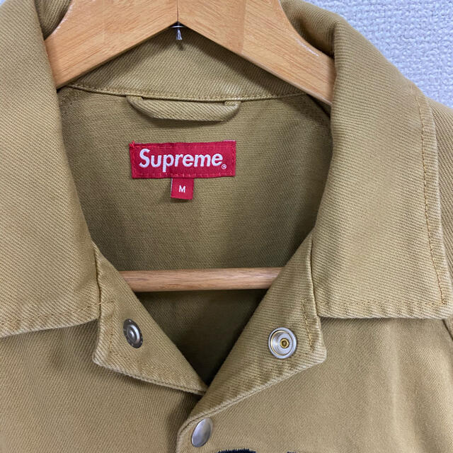 Supreme(シュプリーム)の☆本日のみ値下げ☆supreme snap twill jacket 18FW メンズのジャケット/アウター(ブルゾン)の商品写真