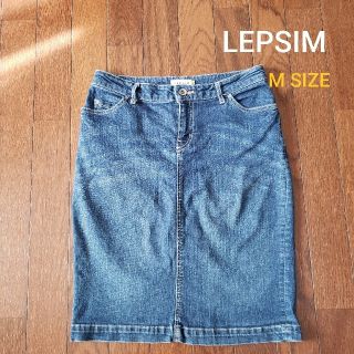 レプシィム(LEPSIM)の★　レプシィム　デニムタイトスカート　デニムスカート　Mサイズ　★　(ミニスカート)