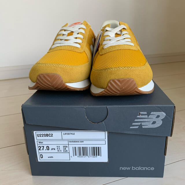 New Balance(ニューバランス)の専用品 箱無し U220BC2 27.0 ニューバランス スニーカー メンズの靴/シューズ(スニーカー)の商品写真