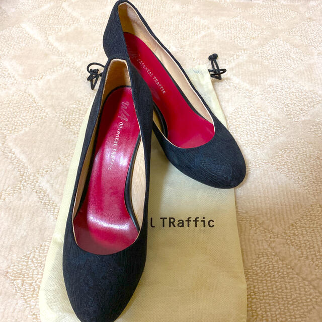ORiental TRaffic(オリエンタルトラフィック)のパンプス　黒 レディースの靴/シューズ(ハイヒール/パンプス)の商品写真