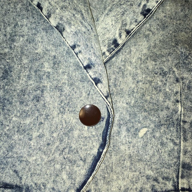 DEPT(デプト)のUS vintage デニムショート丈ジャケットhookedeptogaxtc レディースのジャケット/アウター(Gジャン/デニムジャケット)の商品写真