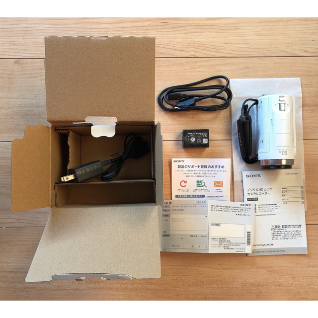 HDR-CX680-WデジタルHDビデオカメラレコーダー ホワイト ビデオ HDR-CX680-WデジタルHDビデオカメラレコーダー ホワイト ビデオ