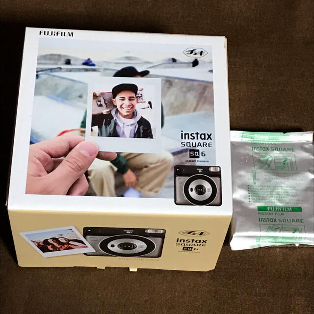 未使用　INSTAX SQUARE SQ 6　チェキ　スクエア　フィルム10枚