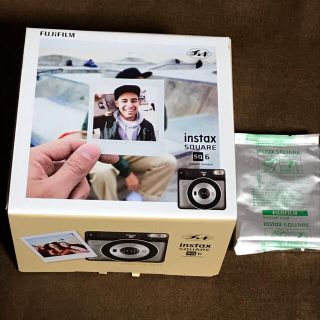 フジフイルム(富士フイルム)の未使用　INSTAX SQUARE SQ 6　チェキ　スクエア　フィルム10枚(フィルムカメラ)