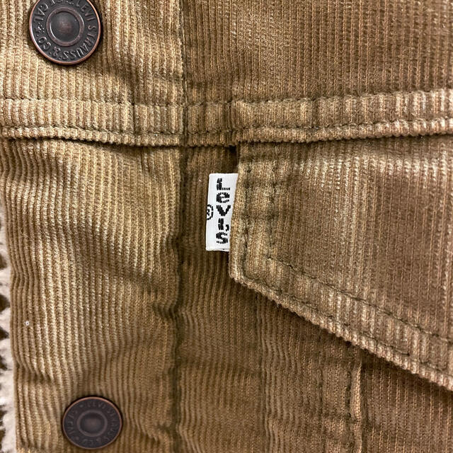 Levi's(リーバイス)のLevi's コーデュロイボアジャケット　白タグ　M メンズのジャケット/アウター(ブルゾン)の商品写真