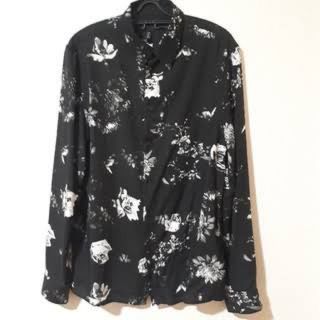 エイチアンドエム(H&M)の【大幅値下げ】 H&M 花柄シャツ【美品】(シャツ)