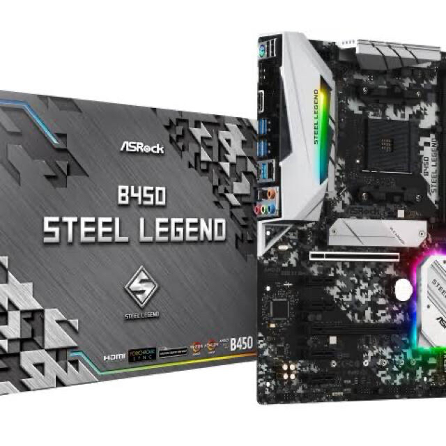 AMD CPU Ryzen9 3900X+B450 steel legend