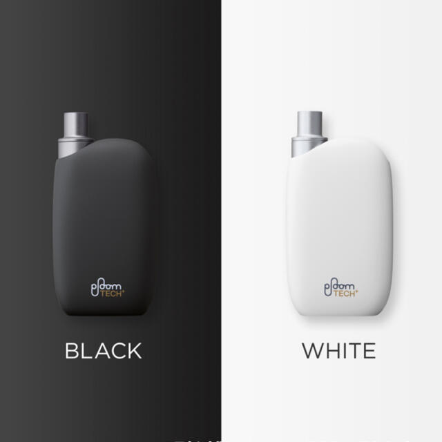 Ploom TECH+ withプルームテックプラスウィズ 2個セット黒1 白
