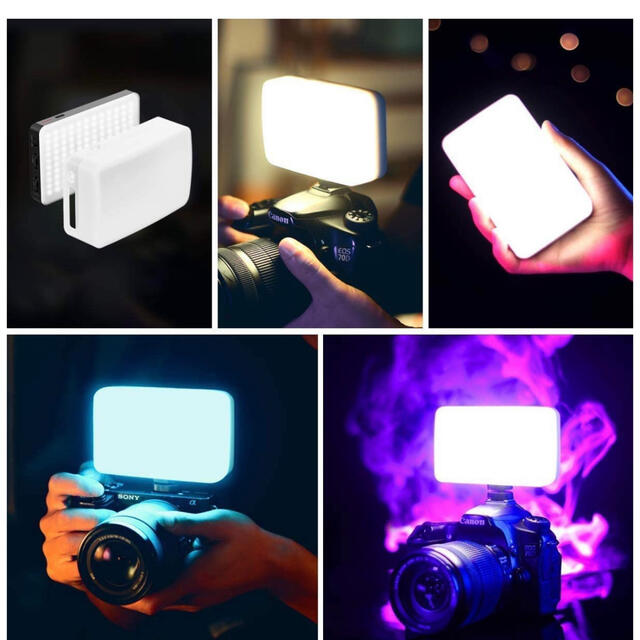 Ulanzi VL120 LEDビデオライト 撮影ライト小型  スマホ/家電/カメラのカメラ(その他)の商品写真