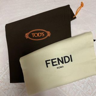 フェンディ(FENDI)のFENDI&TOD'S保存袋各1(ショップ袋)