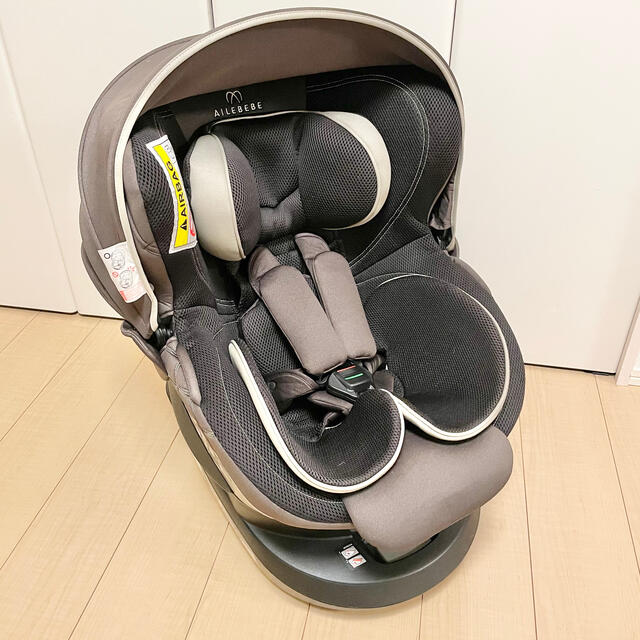 美品】エールベベ クルット4i グランス ISOFIX ブラウン BF882