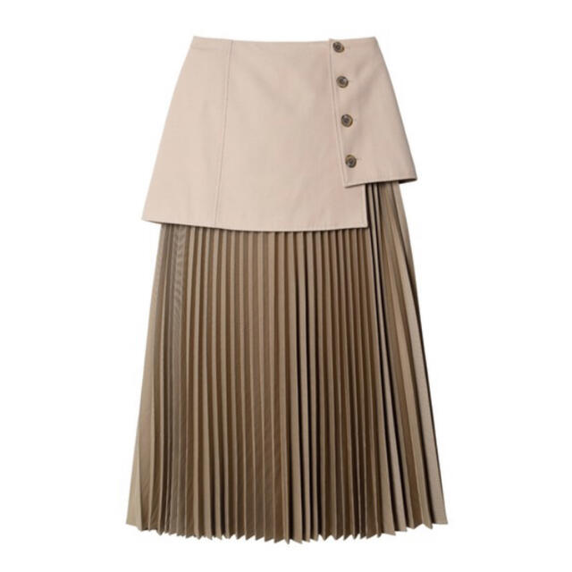 LE CIEL BLEU(ルシェルブルー)の★専用★layerd pleated skirt レディースのスカート(ロングスカート)の商品写真