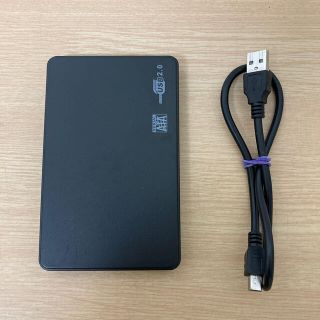 外付けハードディスク  ポータブル HDD 1TB USB接続　(PC周辺機器)