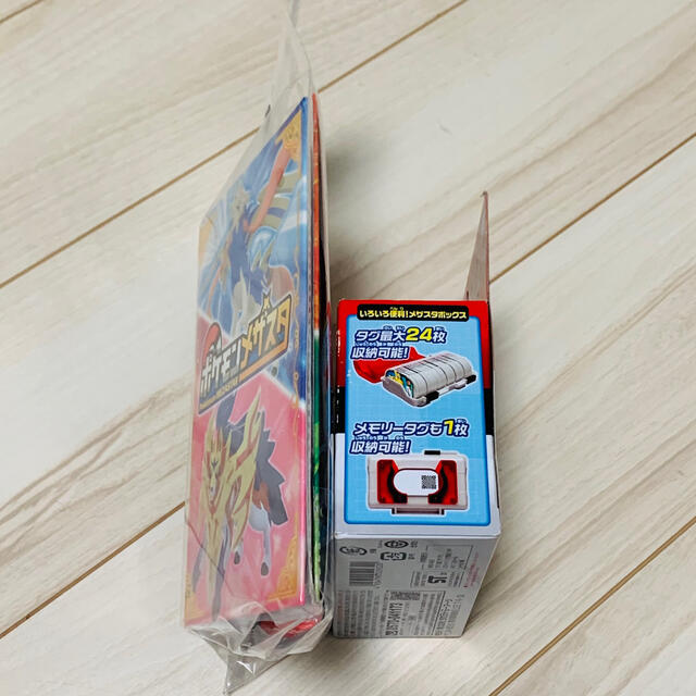 Takara Tomy(タカラトミー)の新品　ポケモン　メザスタ　メザスタボックス　メザスタファイルの2個セット エンタメ/ホビーのおもちゃ/ぬいぐるみ(キャラクターグッズ)の商品写真