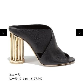 サルヴァトーレフェラガモ(Salvatore Ferragamo)のフェラガモ ミュール ヒール 10cm(ミュール)