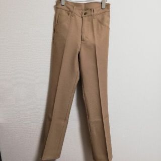 リーバイス(Levi's)のLee フレアパンツ センタープレス ベージュ(スラックス)