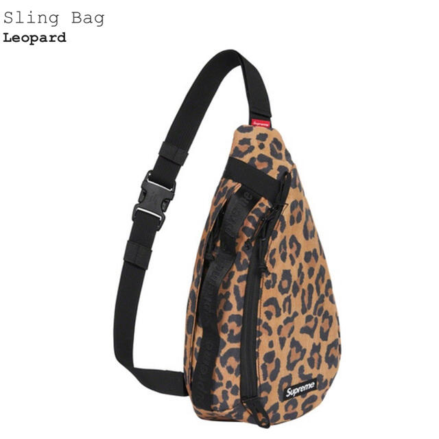 Supreme 20fw Sling Bag leopard ヒョウ柄 新品 - www.sorbillomenu.com