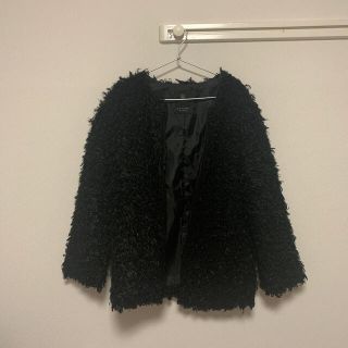 ダブルクローゼット(w closet)のダブルクローゼット　ファー　プードル　アウター　レディース(毛皮/ファーコート)