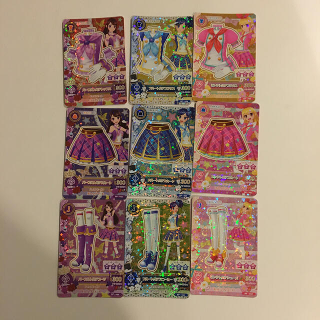 アイカツカード　トルテ、バレンタイン11枚 エンタメ/ホビーのアニメグッズ(カード)の商品写真