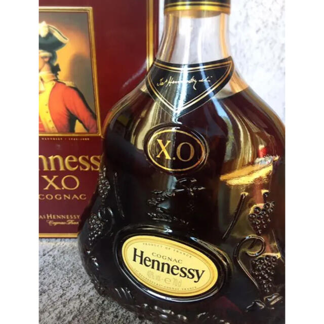 ヘネシー ：Hennessy X.O コニャック 金キャップ