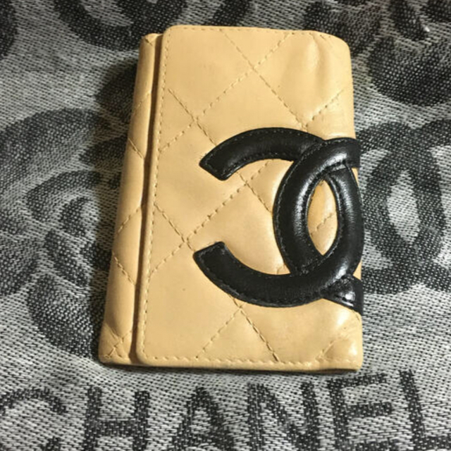 正規品 CHANEL カンボンライン キーケース