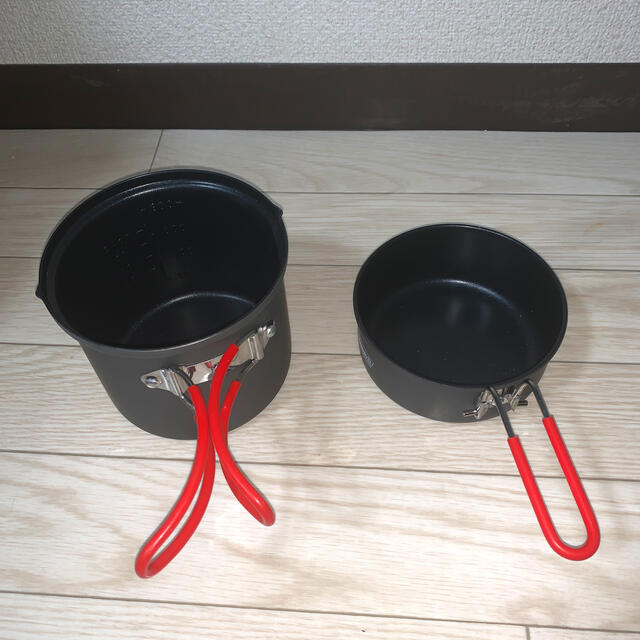 Coleman(コールマン)のアルミ製クッカーセット　キャンプ用 スポーツ/アウトドアのアウトドア(調理器具)の商品写真