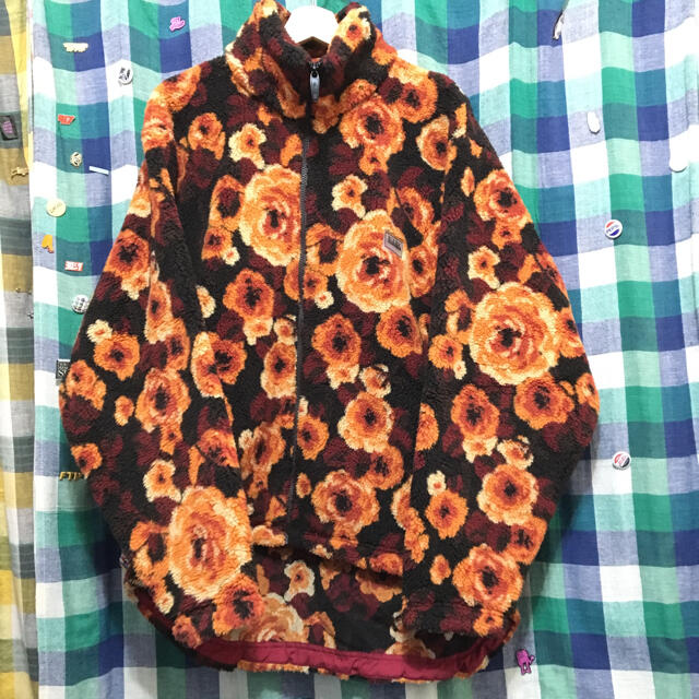 NAPAPIJRI(ナパピリ)のNAPA by MartineRose floral fleece Jacket メンズのジャケット/アウター(ブルゾン)の商品写真