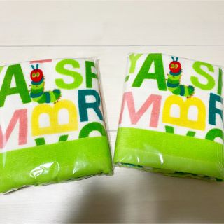 お値下げ！はらぺこあおむし★フェイスタオル(キャラクターグッズ)