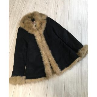 今日の超目玉】 ファー付きコート courreges - 毛皮/ファーコート