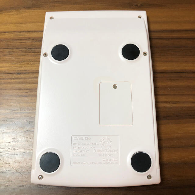CASIO(カシオ)のCASIO JS-20WK-PK(ピンク) 実務電卓 12桁 インテリア/住まい/日用品のオフィス用品(オフィス用品一般)の商品写真