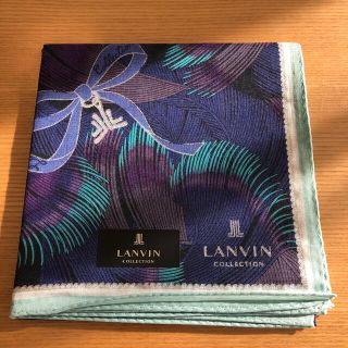 ランバンコレクション(LANVIN COLLECTION)の(新品・未使用)ハンカチ　#スーパーSALE(ハンカチ/ポケットチーフ)