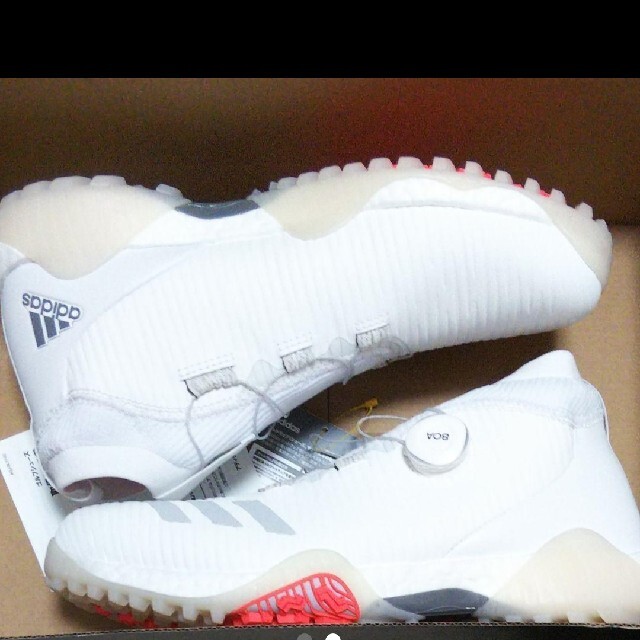 adidas - アディダス ゴルフシューズ コードカオス ボア 白 27.0cmの