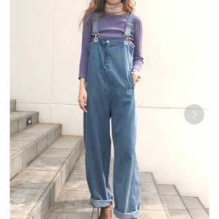 値下 Ameri vintage デニム サロペット アメリ アメリヴィンテージ