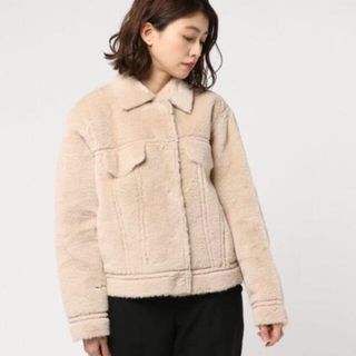 ビューティアンドユースユナイテッドアローズ(BEAUTY&YOUTH UNITED ARROWS)のユナイテッドアローズ　ブークレジャケット(ムートンコート)